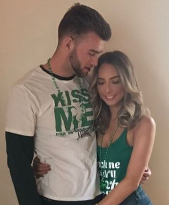 Hailie with her boyfriend